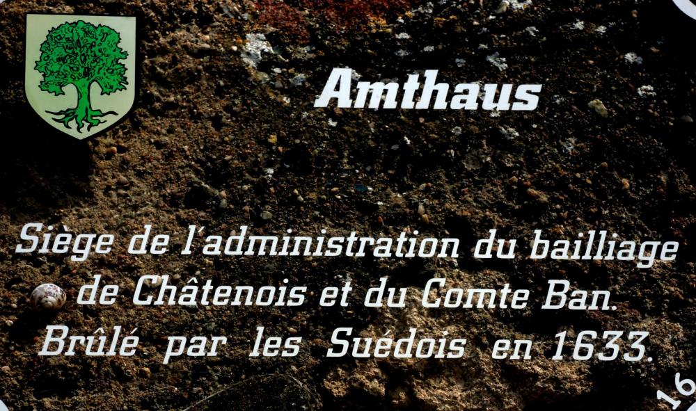 Châtenois - Information about Amthaus (© J.E)