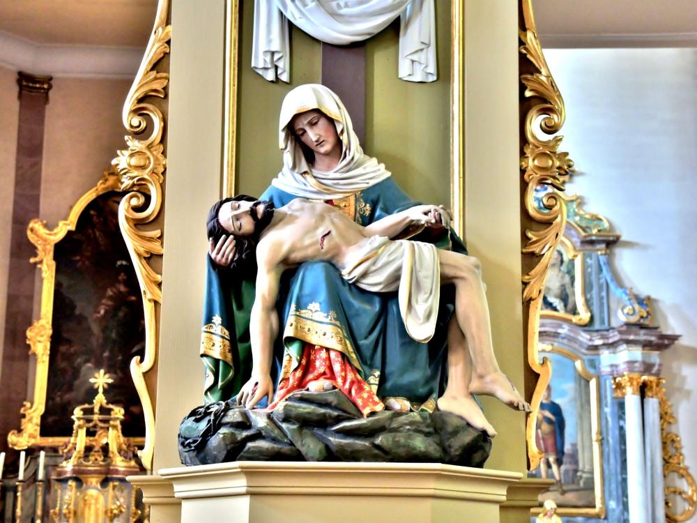 Châtenois - Pietà, in the church (© J.E)