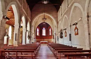 El interior de la iglesia de San Guillermo