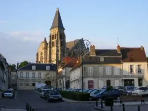 The steeple of Saint-Samson