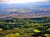 Clermont-Ferrand vu du sommet du puy de Dôme (© J.E)