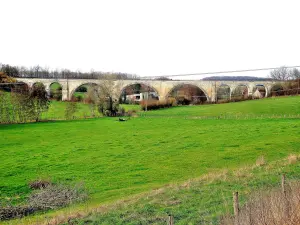 Old tram viaduct, at a place called jump Corneille (© Jean Espirat)