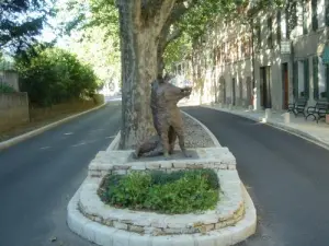 L'entrée du village