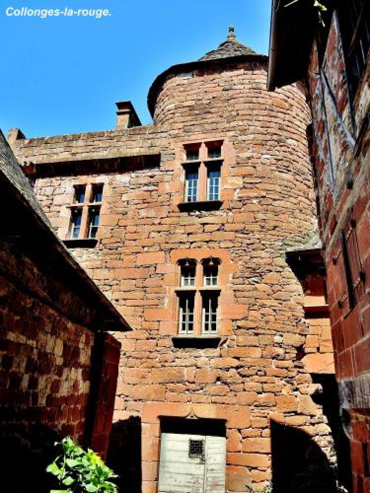 Collonges-la-Rouge - Ein Turm bewohnt (© Jean Espirat )