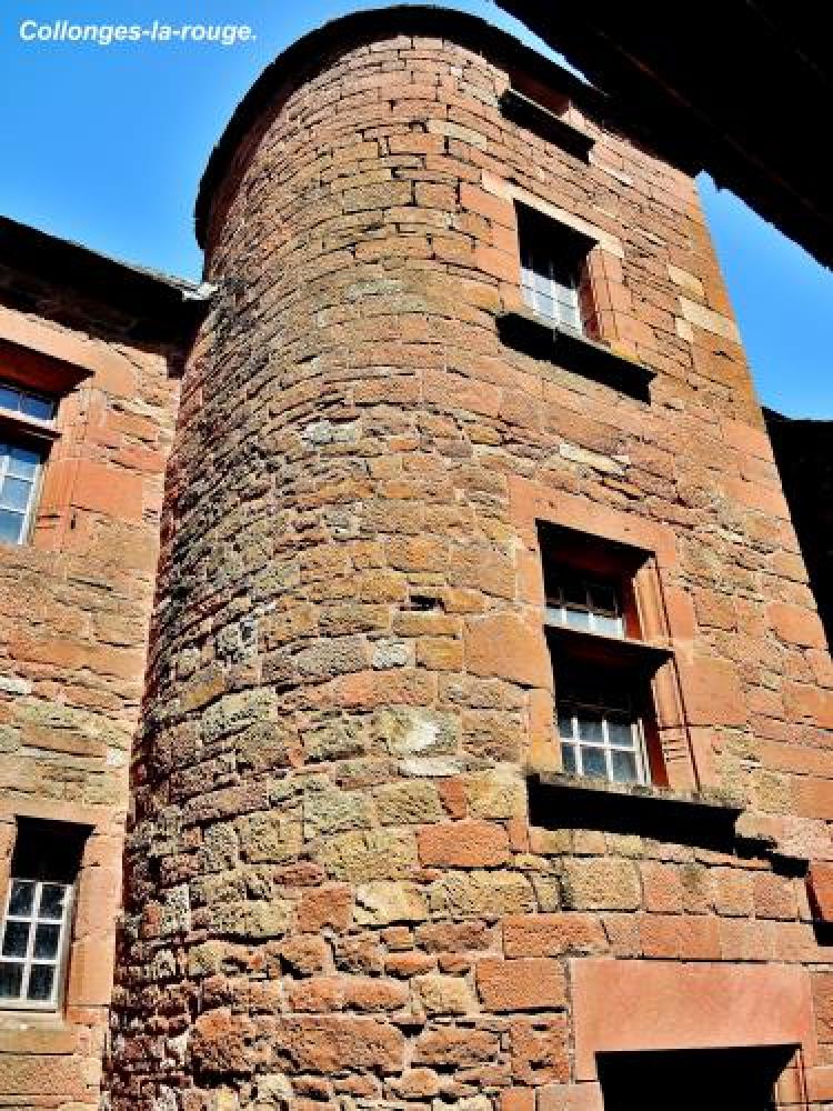 Collonges-la-Rouge - Andere Turm bewohnt ( © Jean Espirat )