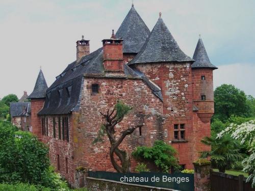 Collonges-la-Rouge - Schloss Benges