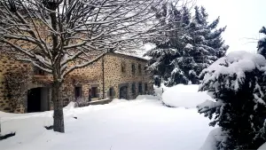 Le musée l'hiver...