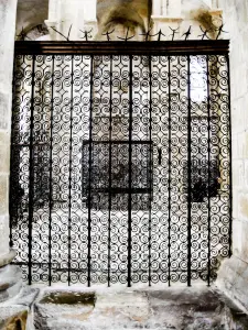 Grille du chœur de l'abbatiale (© J.E)