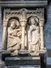 Conques-en-Rouergue - Statues, in the abbey (© JE)