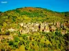 Conques-en-Rouergue - Panorama on Conques (© JE)