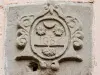 Wappenschild, datiert 1 634 (© JE)