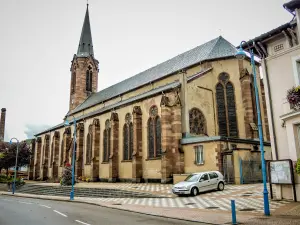 St. Bartholomäus-Kirche von Cornimont (© J.E)