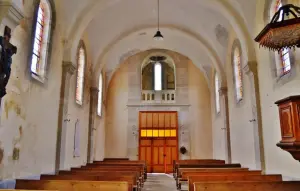 
Arnans - Innenraum der Sainte-Catherine-Kirche
