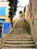 Die 124 Stufen der Cordeliers-Treppe (© JE)