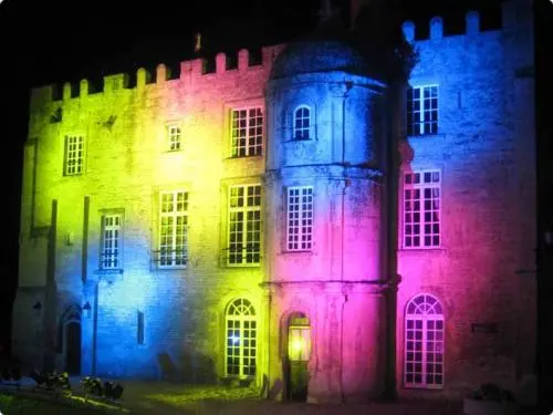 Creully sur Seulles - Castle during the sound and light