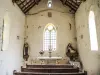 Binnen in de kapel Saint-Erminfroy (© J.E)