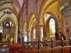 Cusset - Interior of the church Saint-Saturnin aisle west