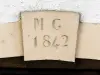 dintel de fecha clave de 1842 (© J.E.)