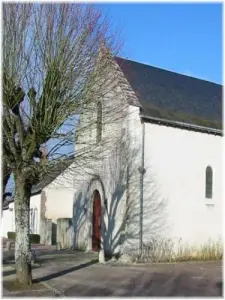 De kerk van Dame-Marie-les-Bois van de 12e tot de 19e eeuw