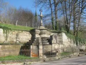 Calvario di Gerdoll, rue de la Gare