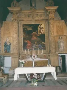 Intérieur de l'église de Daubeuf-près-Vatteville