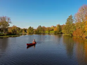 Canoe trip in the fall