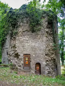 Donjon du château médiéval (© J.E)