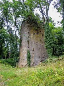 Donjon du château médiéval (© J.E)