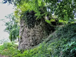 Tour nord-est, vue de l'extérieur (© J.E)