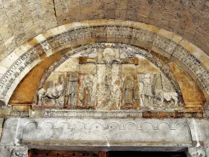 Tympanum of the cathedral (© J.E)