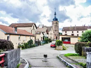 Rue du Maréchal de Turenne, vue de la passerelle (© J.E)