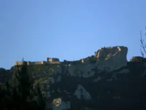 Vue sur le château de Peyrepertuse