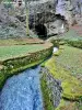 Flusso e grotta Solborde ( © Jean Espirat )