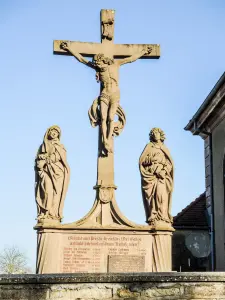 Calvary of Eglingen Cemetery (© J.E)