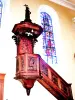 Chair of the Church of Saint-Pierre-et-Saint-Paul (© Jean Espirat)