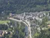 Panoramic view of Entraygues-sur-Truyère