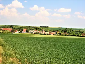 Épagny, visto desde el camino del valle de Épagny (© J.E)