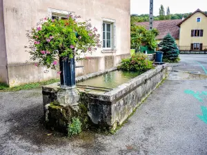 Fontaine-dal, in de buurt van de school (© J. E)