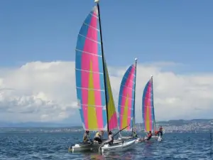 Catamarán de vela Círculo Evian