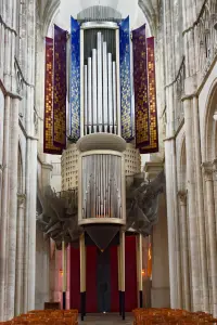 Het orgel van de kathedraal van Evreux (© Gilles Pruvost)