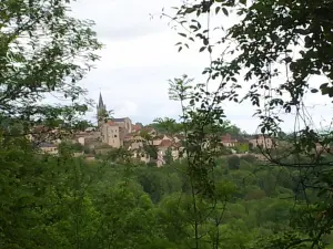 Il paese visto dal punto di vista del Graville