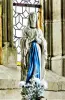 Fayl-Billot - Statue de Notre-Dame, dans l'ancienne église (© J.E)