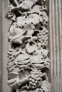 Detail van een kolom