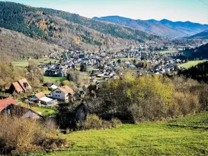 Panorama en Fellering, del distrito de Schliffels (© J.E)
