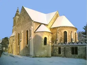 La iglesia en invierno