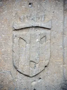 Crest op basis van kruis gedateerd 1579 (© Jean Espirat)