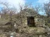 Forcalquier - Bories en accès gratuit aux environs de Forcalquier