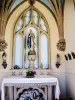 Hamlet of Chavannes - Interior of the chapel of the Immaculate Conception (© JE)