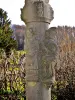 Detail of the Calvary cross at Blanzey-le-Haut (© Jean Espirat)