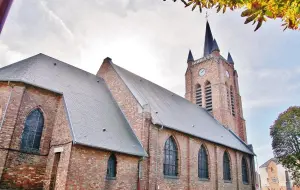 De kerk Saint-Vaast